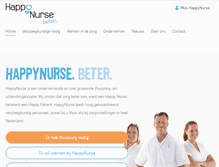 Tablet Screenshot of happynurse.nl